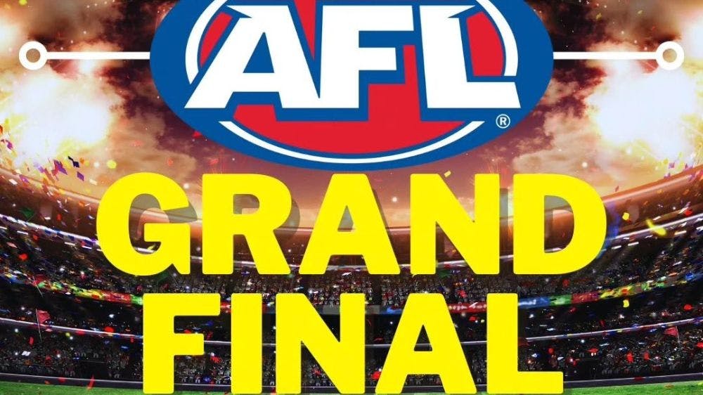 Now taking bookings for the AFL Grand Final
